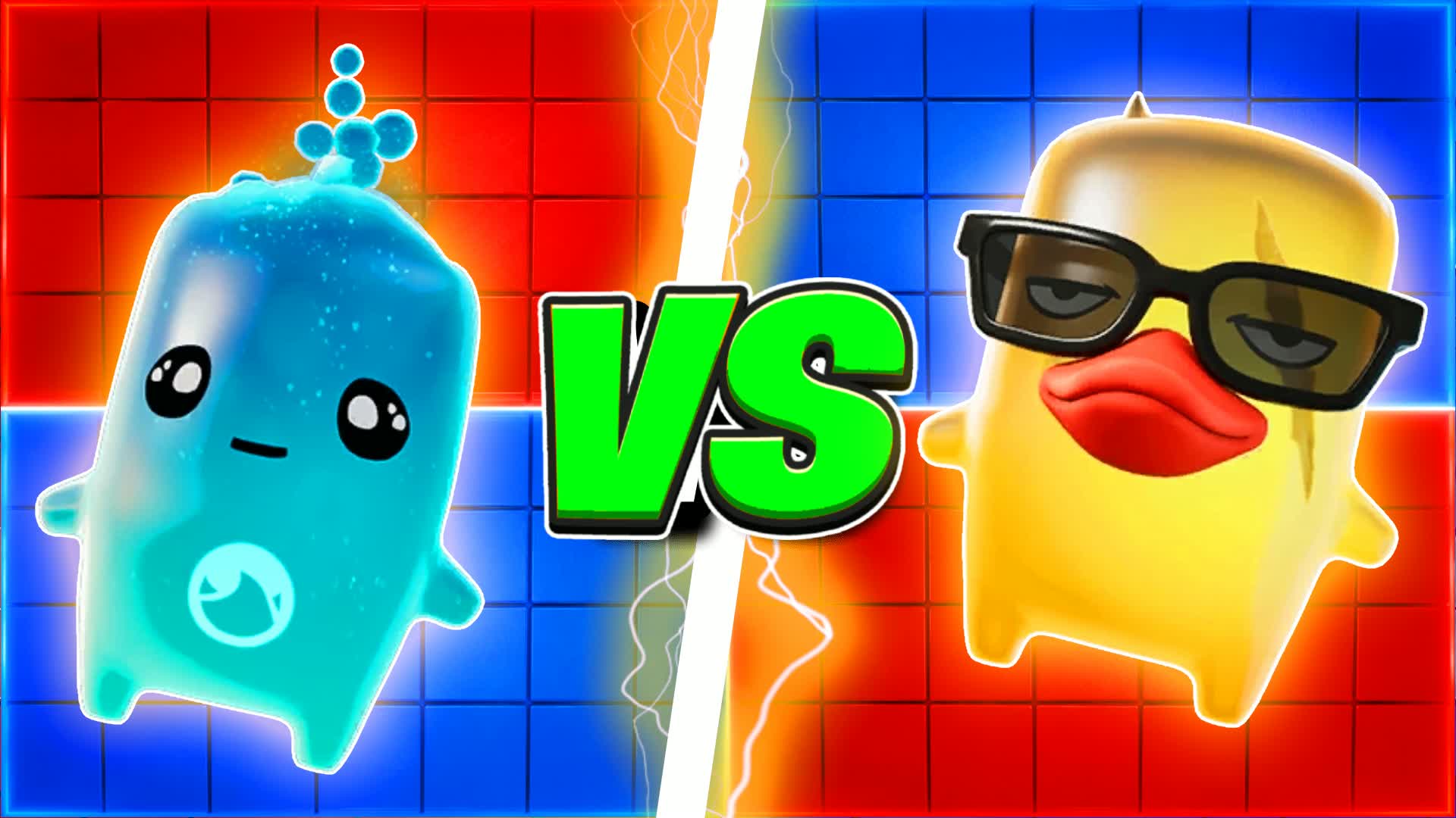 WOW BLUE VS RED FIRE BURST 🔵🔴