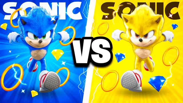 ⭐💎BLUE SONIC VS YELLOW SONIC