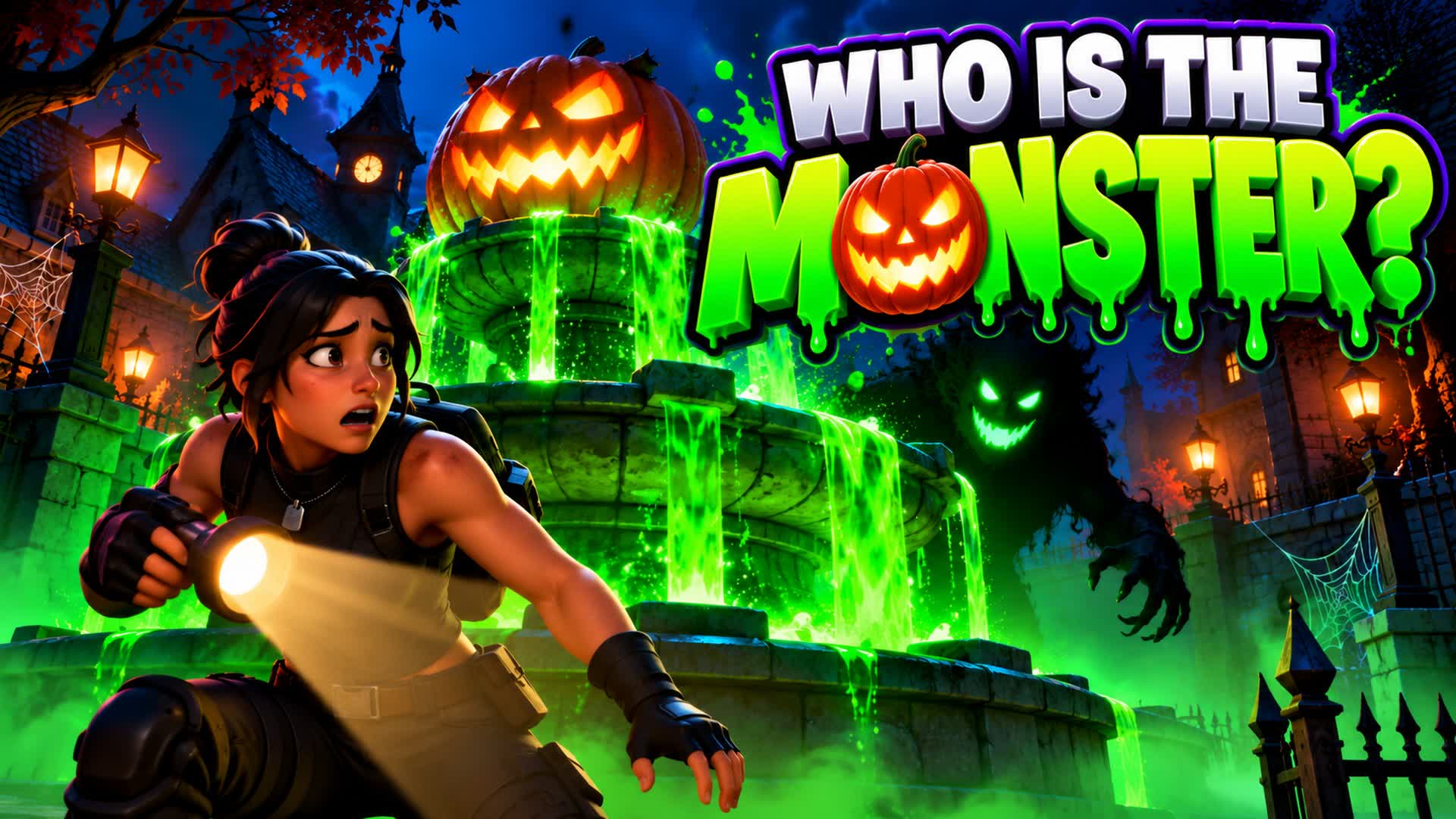 WHO IS THE MONSTER ? 🎃