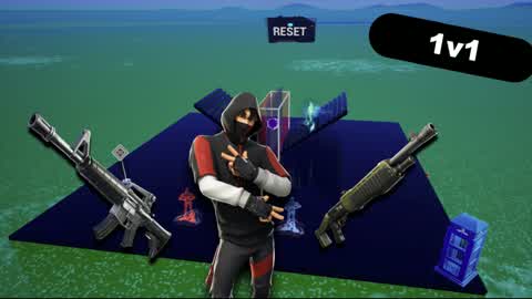 1v1 Fortnite Map