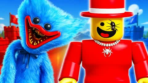 RED VS BLUE🔴🔵SAMY VS HUGY