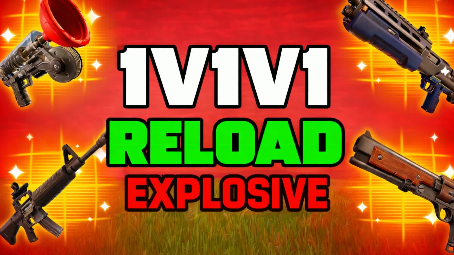 🔥EXPLOSIVE 1V1V1 RELOAD🔥