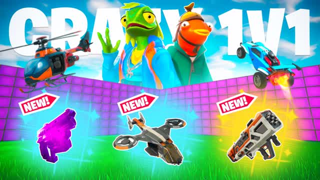 CRAZY 1V1 FFA - WITH ALL GUNS