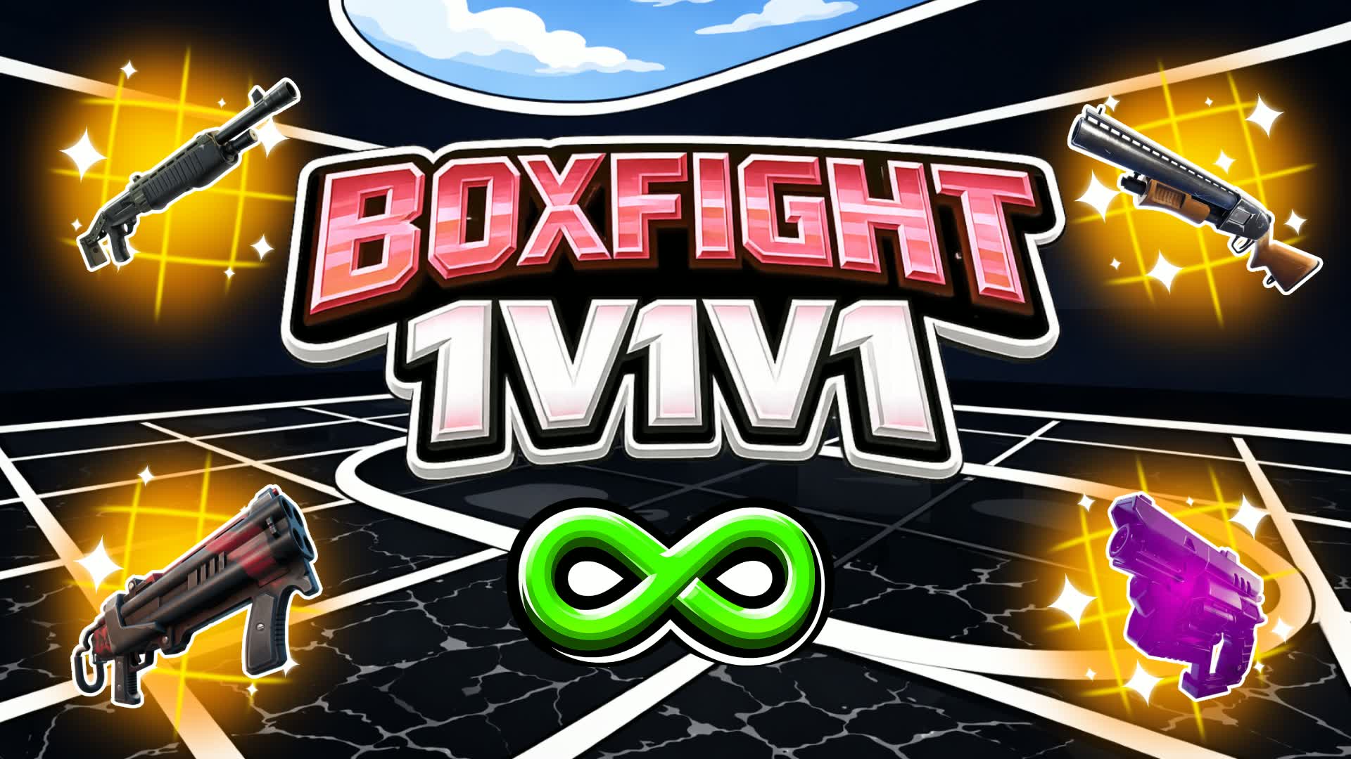 1V1V1 無限ボックスファイト 1V1 PVP