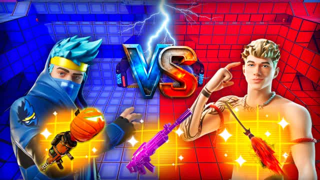Capture 1 – RED VS BLUE MRSAVAGE ⚔️ NINJA 💙❤️