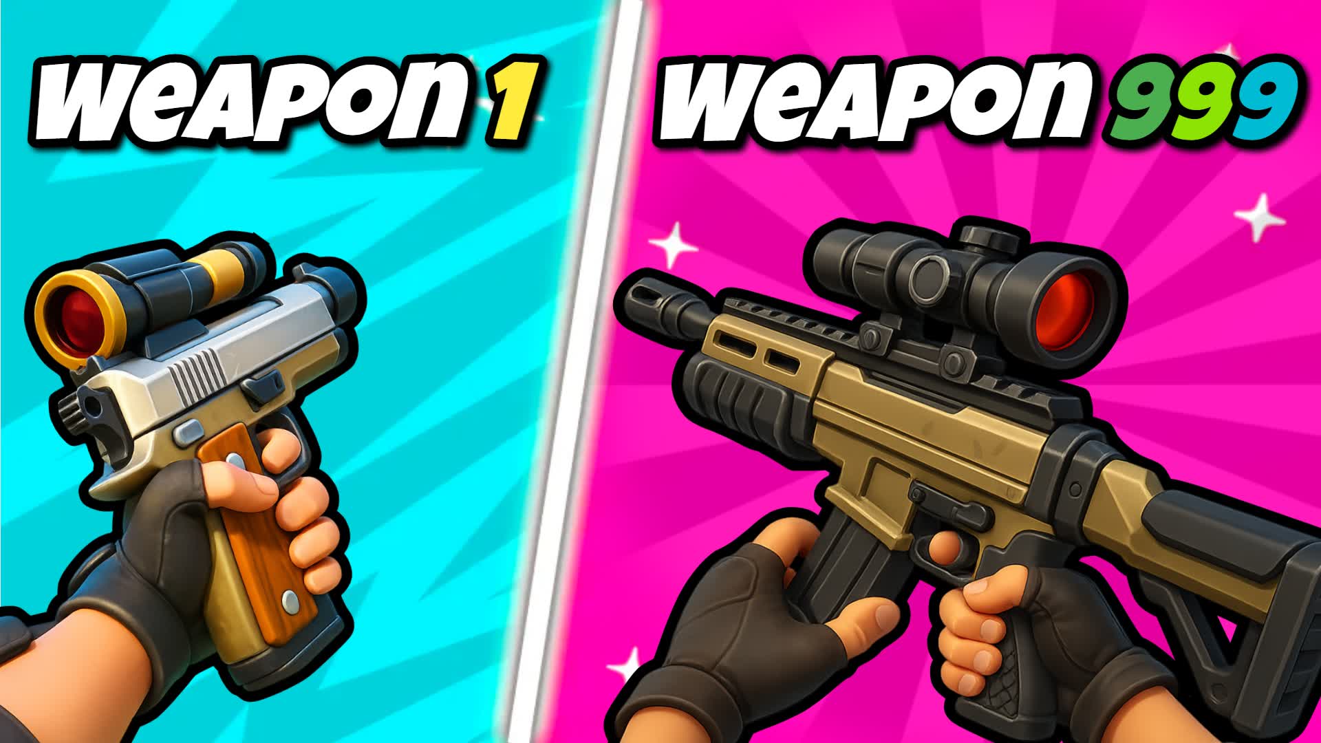 🔥 SWEATY GUN GAME ONE SHOT 🔫