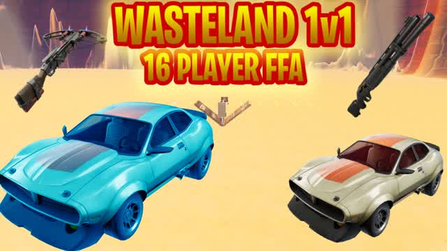 WASTELAND 1v1 (16 PLAYER FFA)