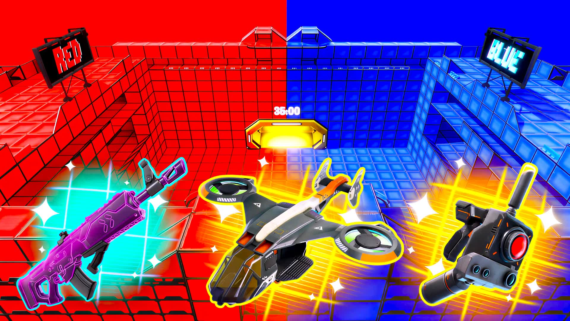 SIMPLE TMNT RED VS BLUE مككخخخخ