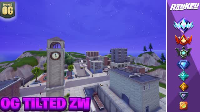 OG TILTED ZONE WARS ⭐ RANKED ⭐