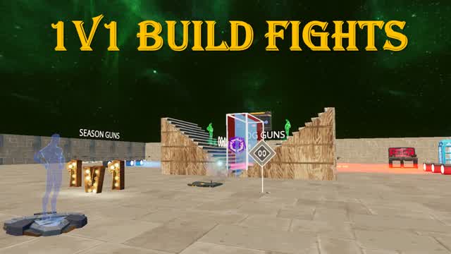 1V1 BUILD FIGHTS & SEASON GUNS