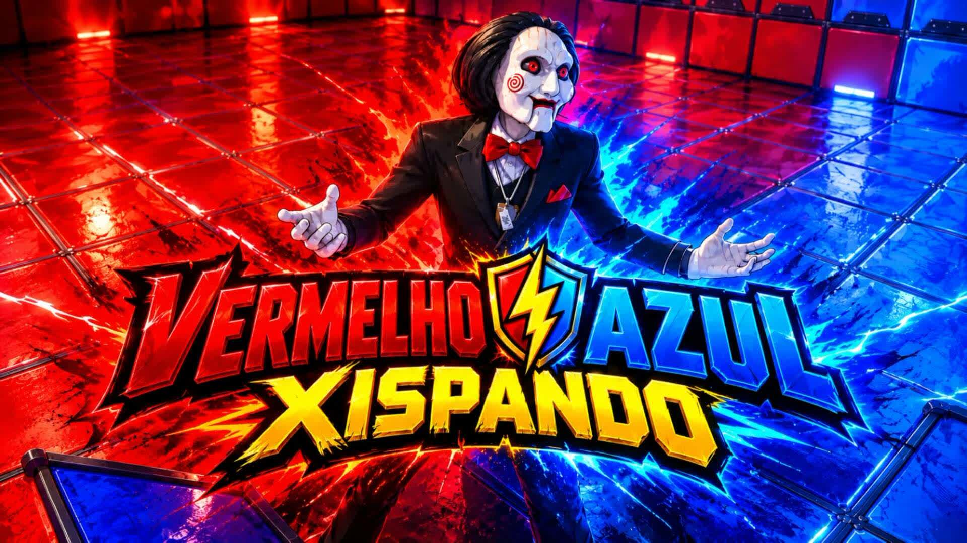 Vermelho Azul Xispando - Fortnite island 2621-7443-6046 by DaniDoXTz