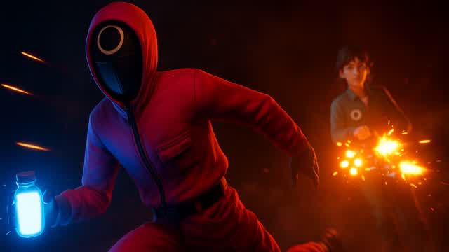 RED VS BLUE | SQUID PARTY