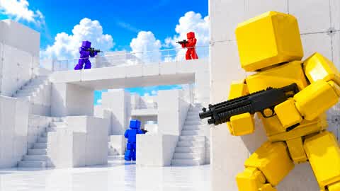 RIVALS RED VS BLUE 🔴🔵 CHAOS FIGHT!