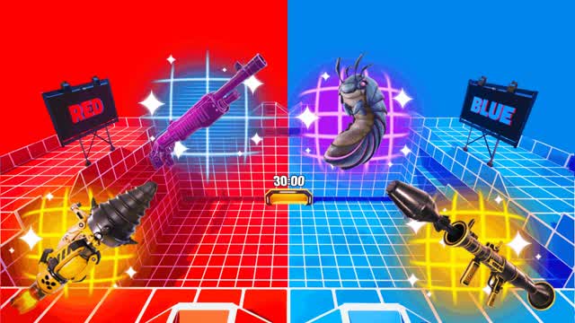 RED VS BLUE SCARY 🔴🔵UWU