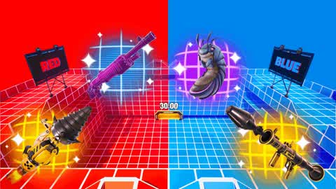 RED VS BLUE SCARY 🔴🔵UWU