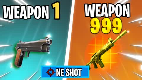 🔫ONE SHOT🔫 - 💥ALL GUNS GUN GAME💥