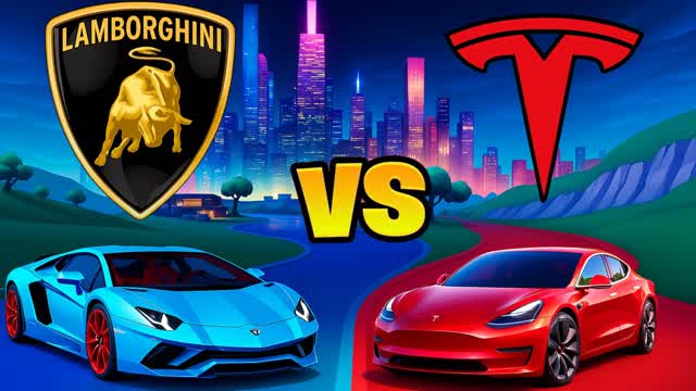 LAMBORGHINI VS TESLA