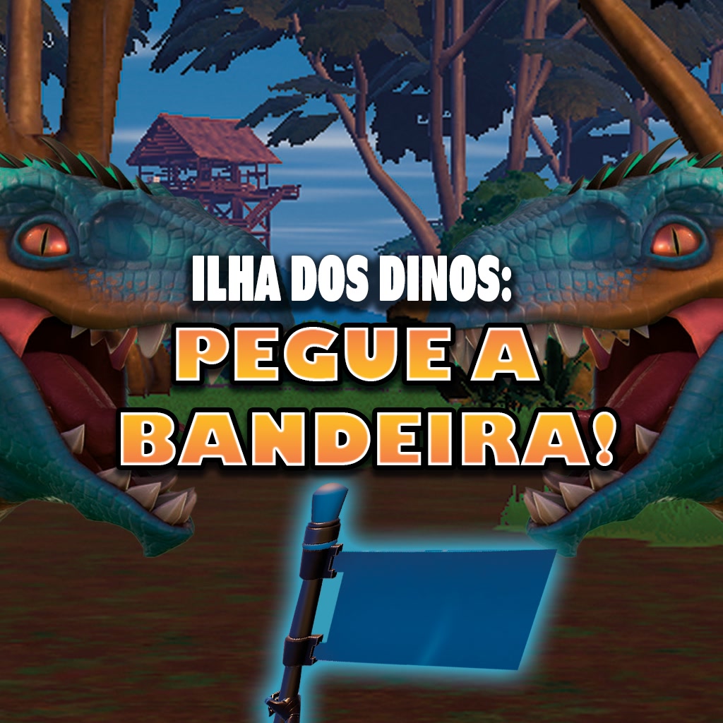 ofchusky의 디노스 아일랜드: 깃발을 가져가세요! 0876-4111-8152 - 포트나이트, image size:1024x1024