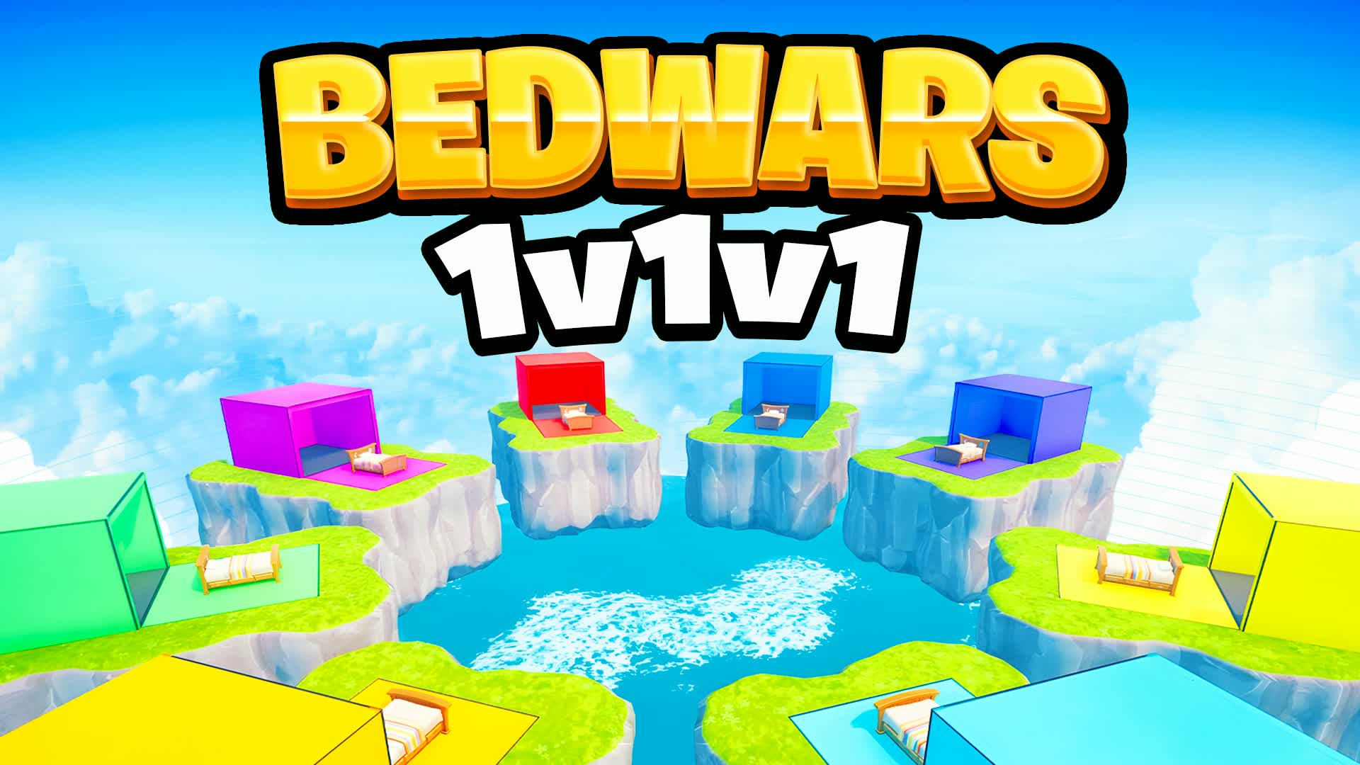 🔥SPEED BED WARS 1V1V1🔥