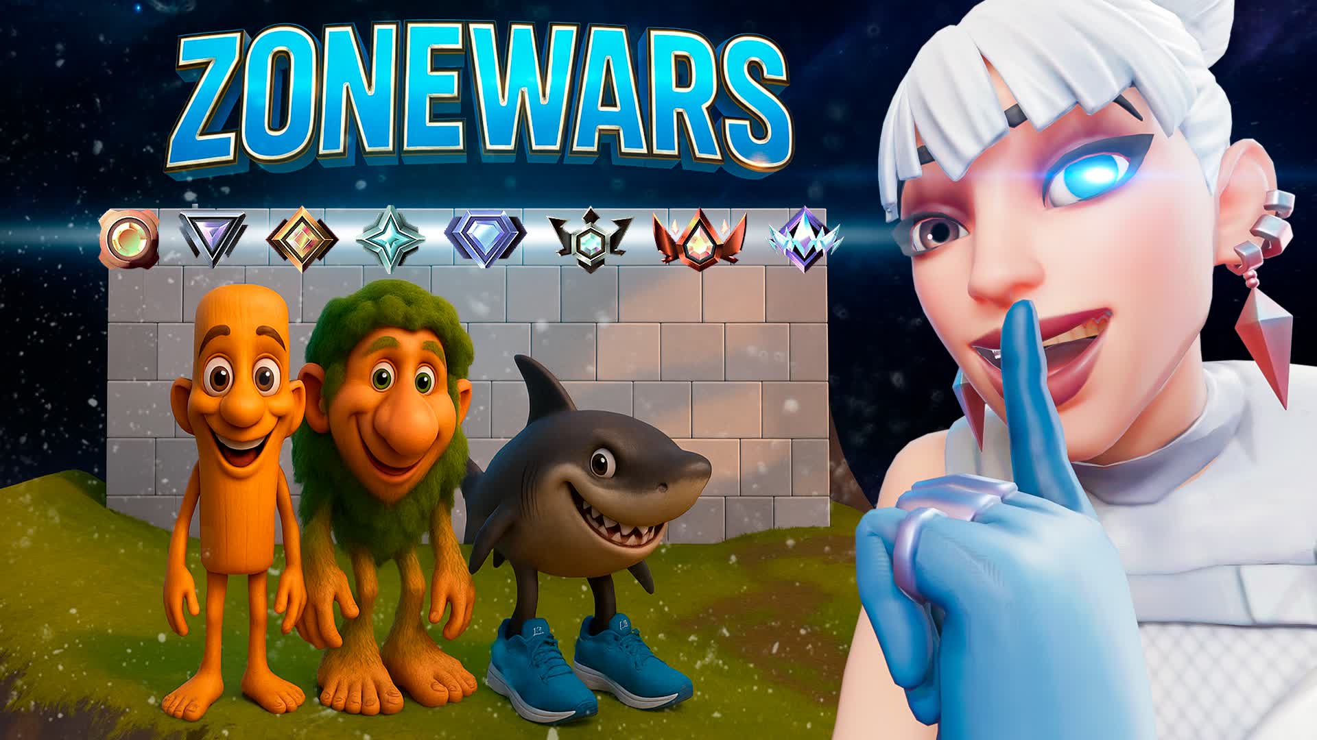 🏆 ZONE WARS BRAINROT RANKED