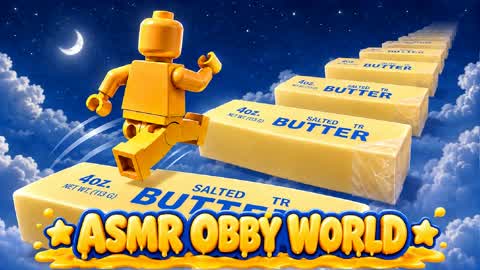 ASMR BRICK OBBY PARKOUR 🏆🏃😎