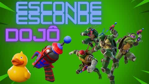 TMNT Esconde Esconde no Dojo