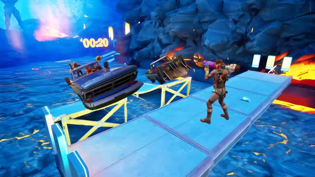 ERUPTION Rockets VS Cars
