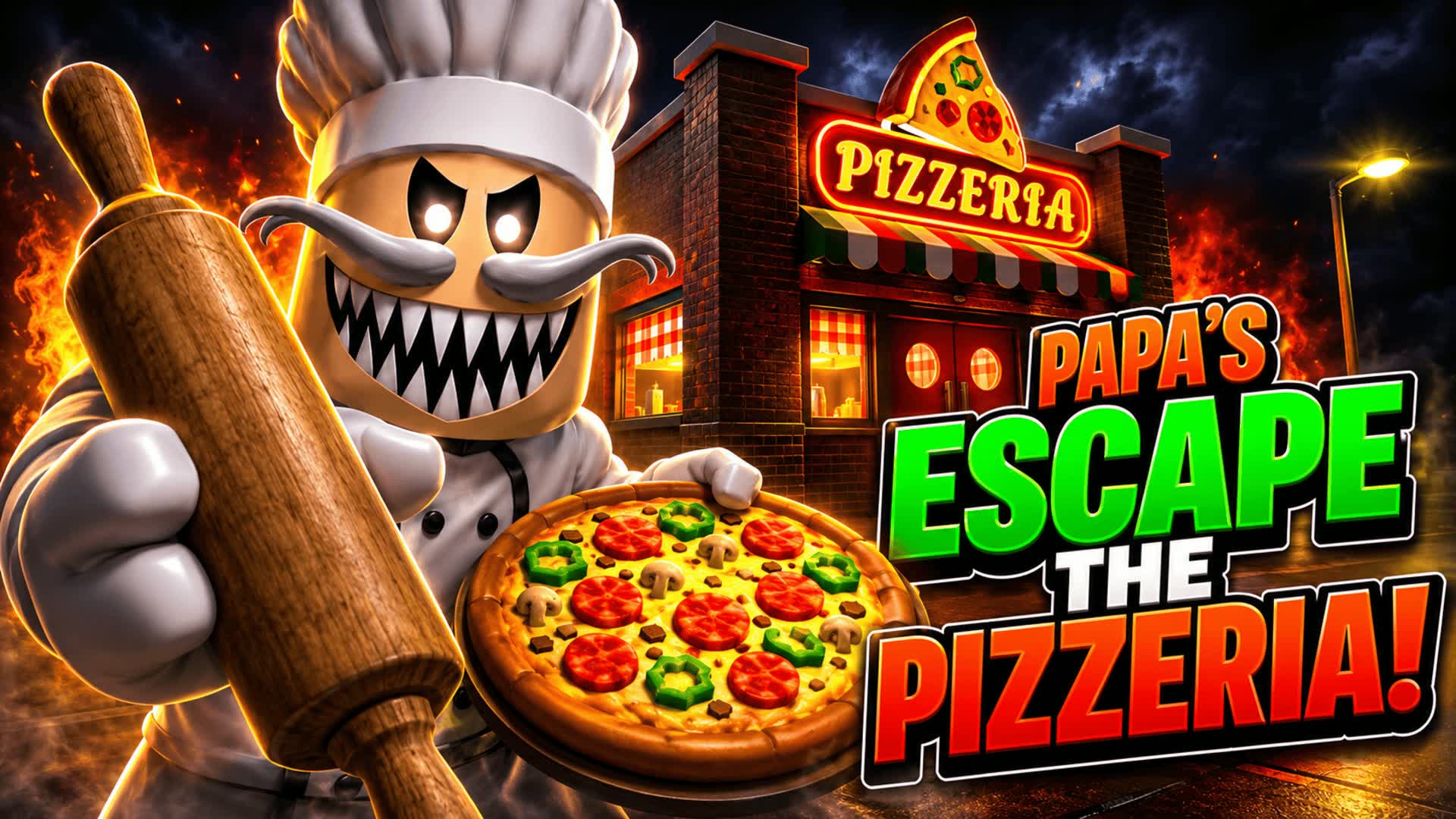 ESCAPE PAPA'S PIZZERIA🍕