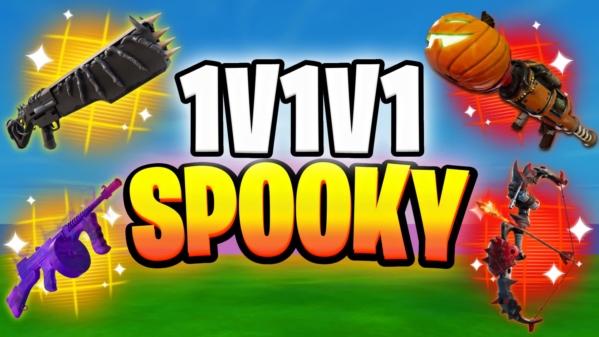 1v1v1 Spooky 🎃 Realistics FFA