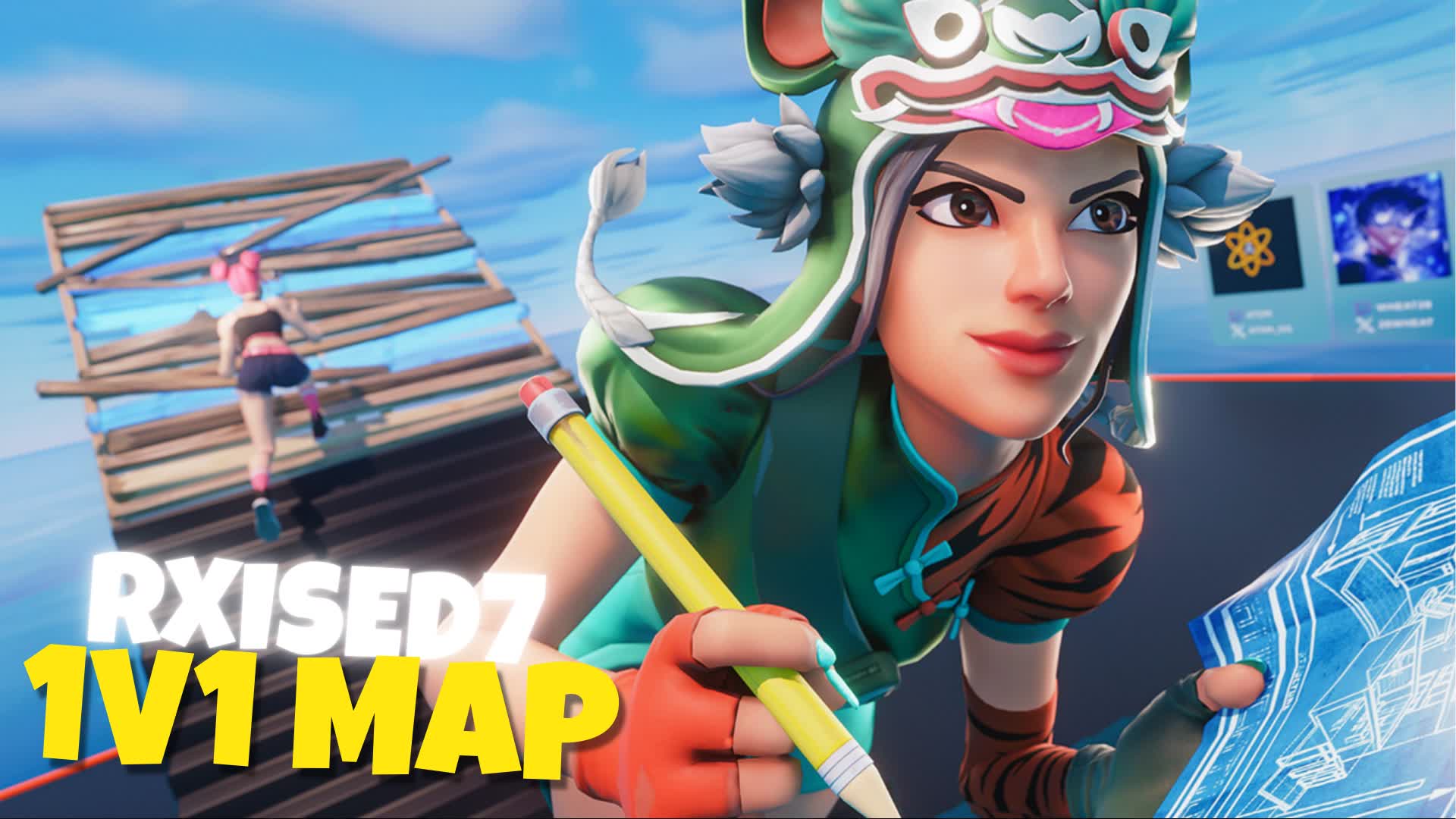 rxised7 1V1 Build Fight