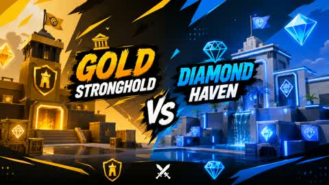 🏛️ GOLD STRONGHOLD VS DIAMOND HAVEN 💎
