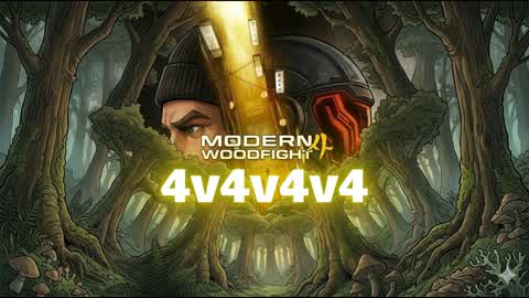 MODERN WOODFIGHT 4 - 4V4 - 1v1- TDM