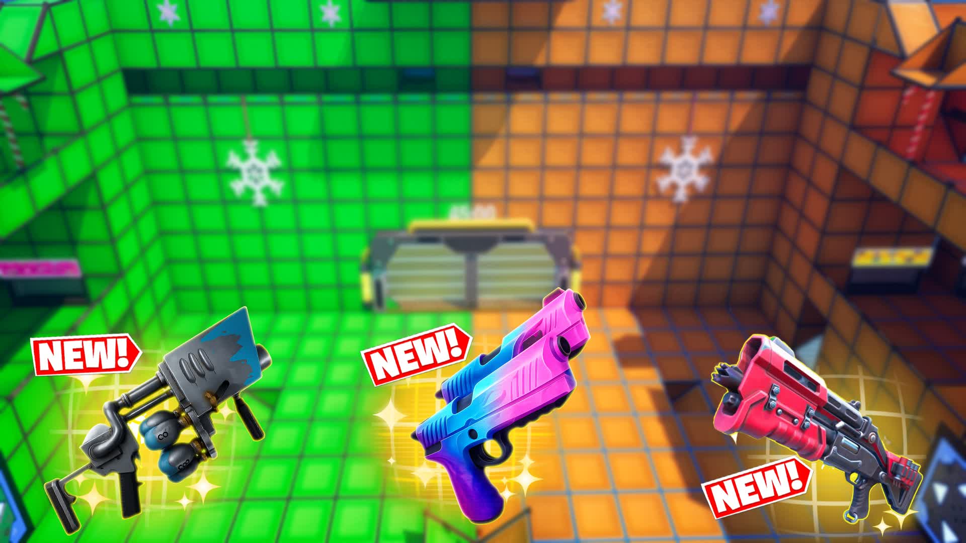 MEGA GREEN VS YELLOW🎯