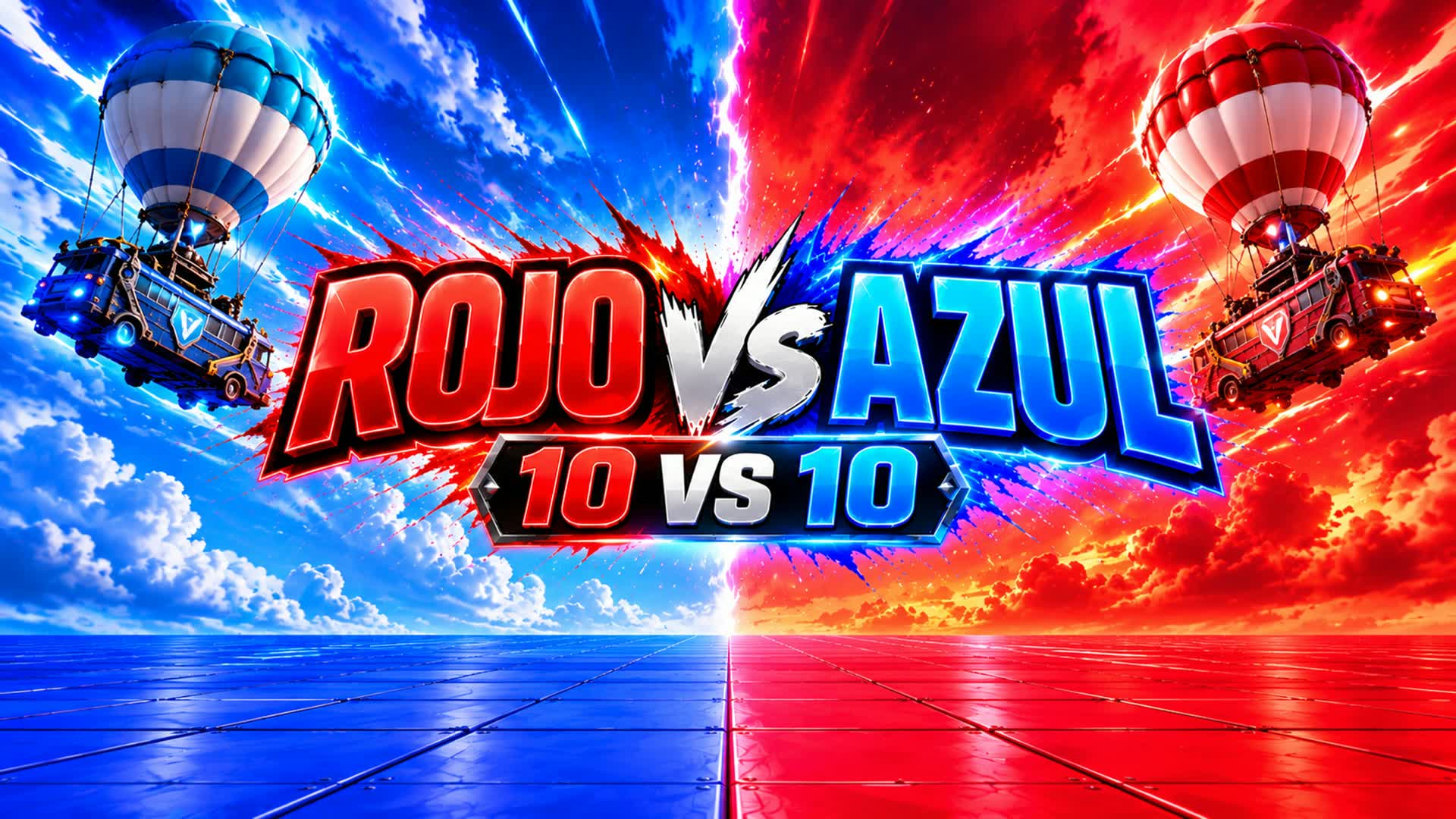 BATALLA: ROJO VS AZUL