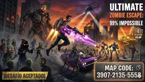ULTIMATE ZOMBIE ESCAPE: 99% IMPOSSIBLE