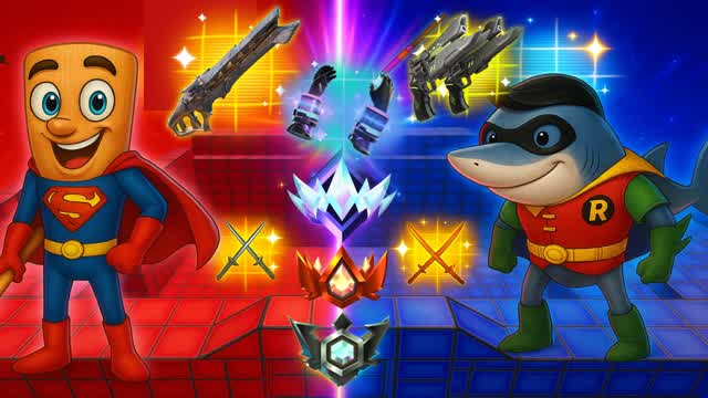 🧠BRAINROT SUPER HERO⭐️RVB 🔴🔵