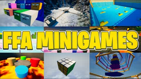 UEFN FFA MINI GAMES 🎊15+ MINIGAMES 🎊