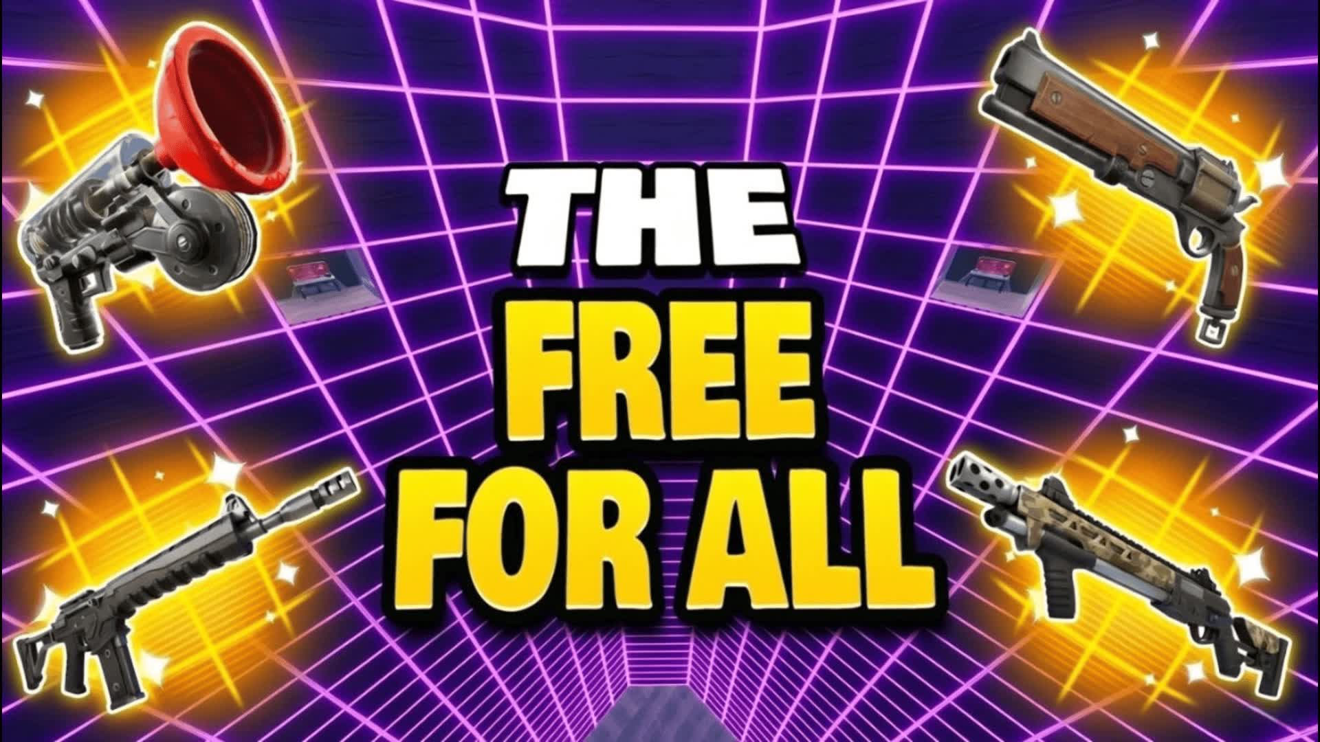 🏆SCRIMS 1v1v1v1 FFA ALL GUNS🏆