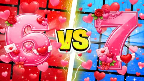 CHAPTER 6 VS 7 ❤️ RED VS BLUE 💙