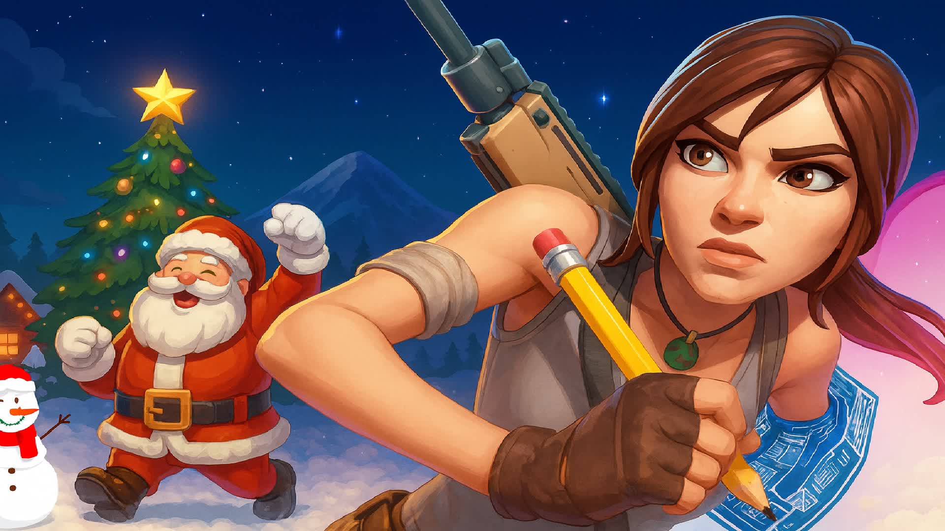 1V1 MAP CHRISTMAS VIBE