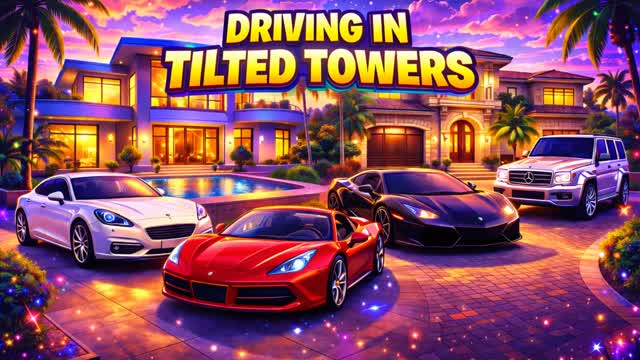 DRIVING IN TILTED TOWERS