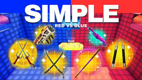 SIMPLE RED VS BLUE 🔴🔵