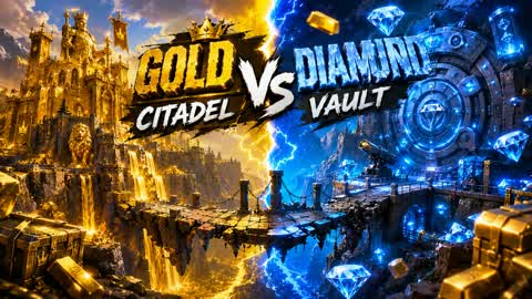 🏔️ GOLD CITADEL VS DIAMOND VAULT 💎