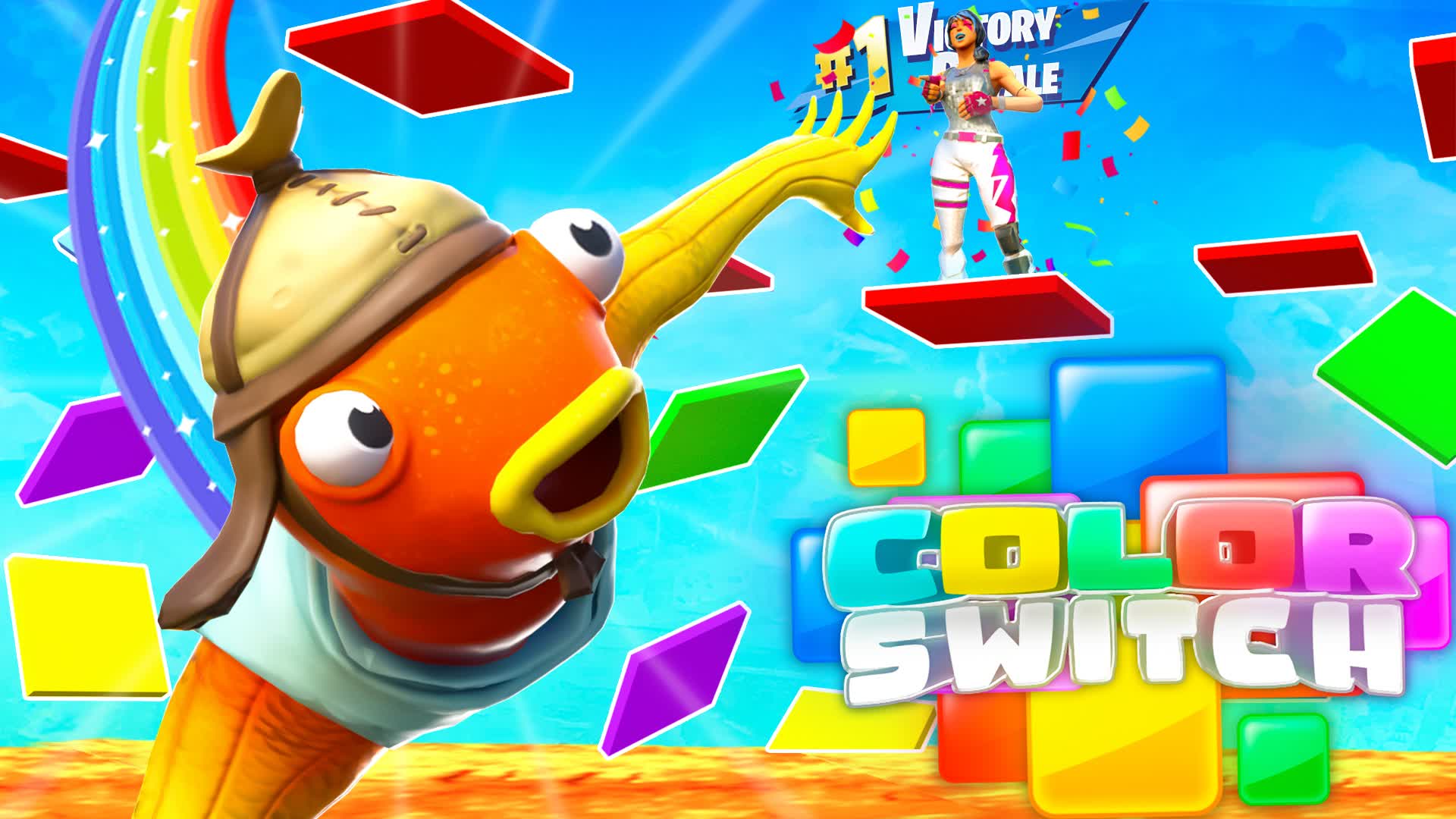 Colour Switch 2852-5553-2287 by mallard - Fortnite Creative Map Code ...