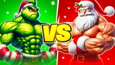 NAUGHTY VS NICE 🐸🎅 ZERO BUILD
