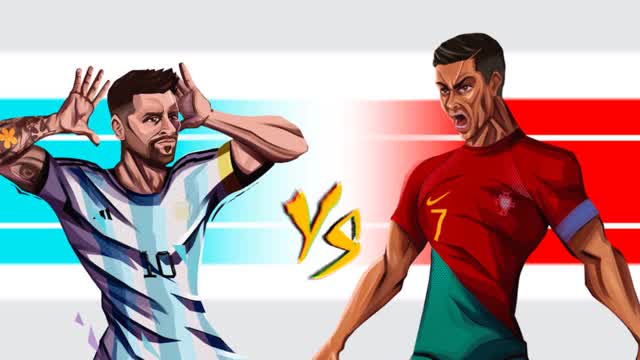 Crazy Ronaldo vs Messi