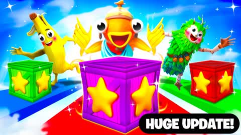 LUCKY BLOCK RACE SOLO 1v1v1