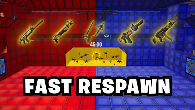 FAST RESPAWN RED VS BLUE đŽđ”