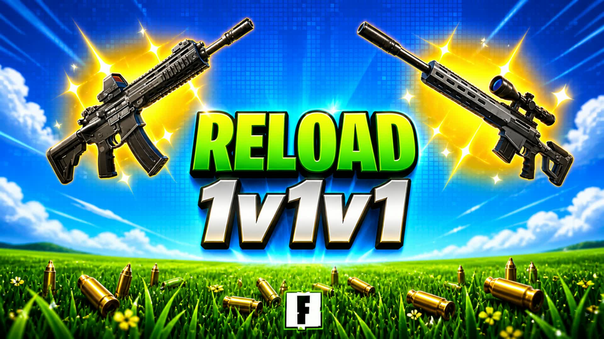 リロード 1v1v1v1 (フレンドと)