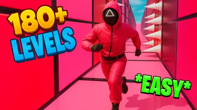 🦑EASY SQUID GAME PARKOUR 180+ 🦑